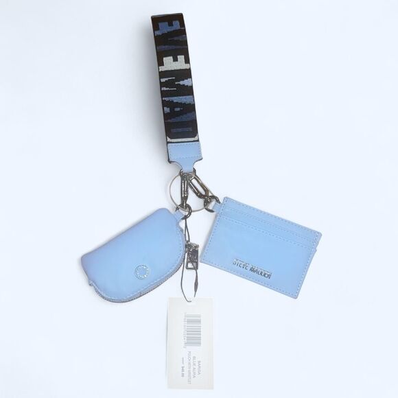 Steve Madden Handbags - Steve Madden Coin Pouch Card Case Keychain with Wristlet NWT